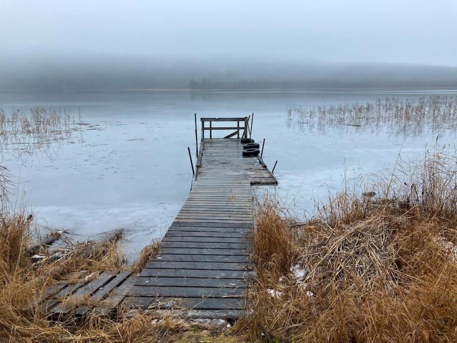 Lakeside Wilderness Cabin Jokkmokk Ngoại thất bức ảnh