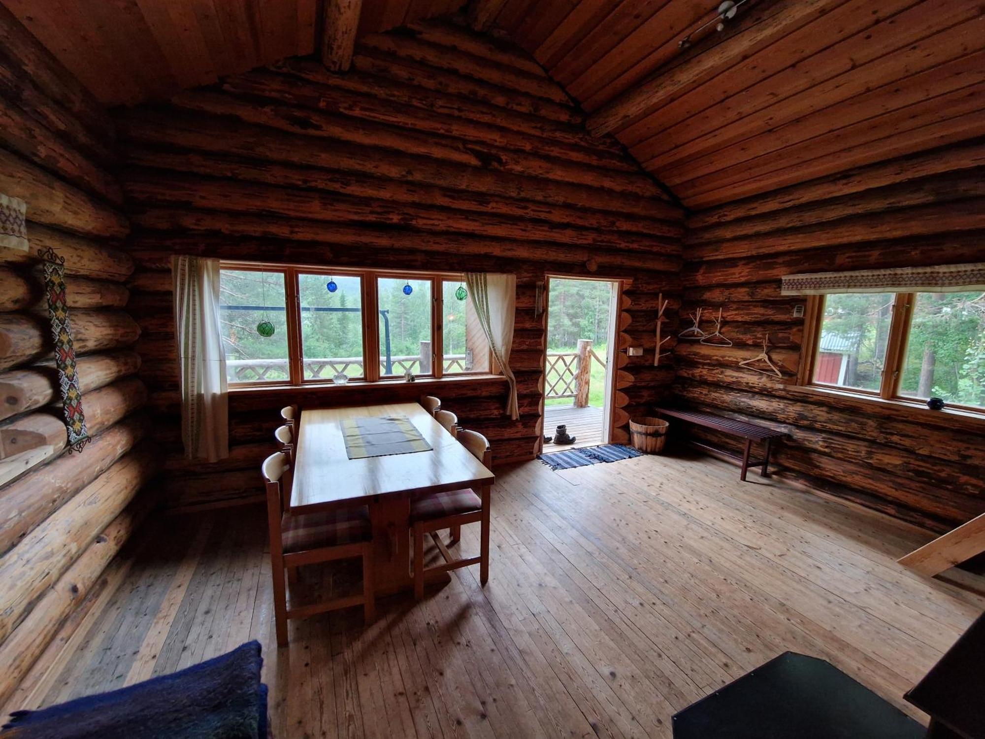 Lakeside Wilderness Cabin Jokkmokk Ngoại thất bức ảnh