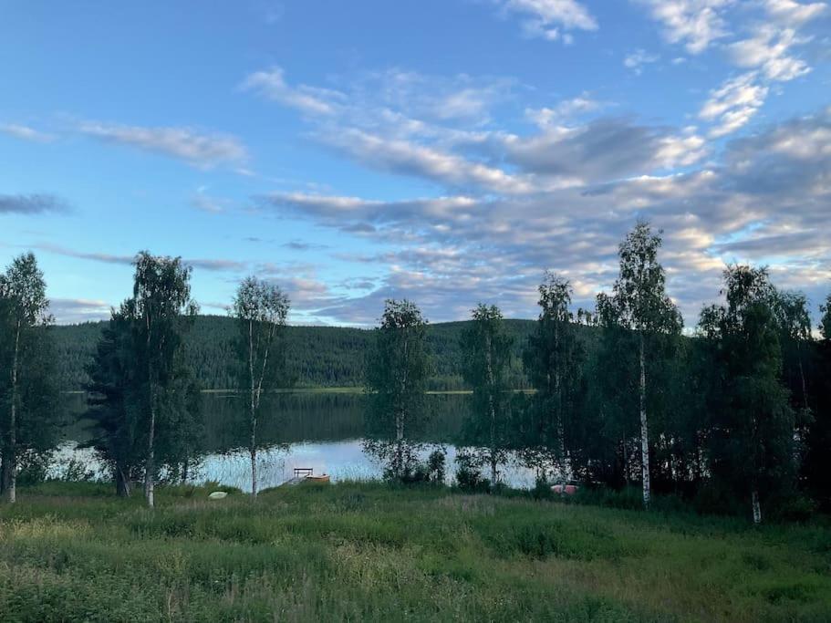 Lakeside Wilderness Cabin Jokkmokk Ngoại thất bức ảnh
