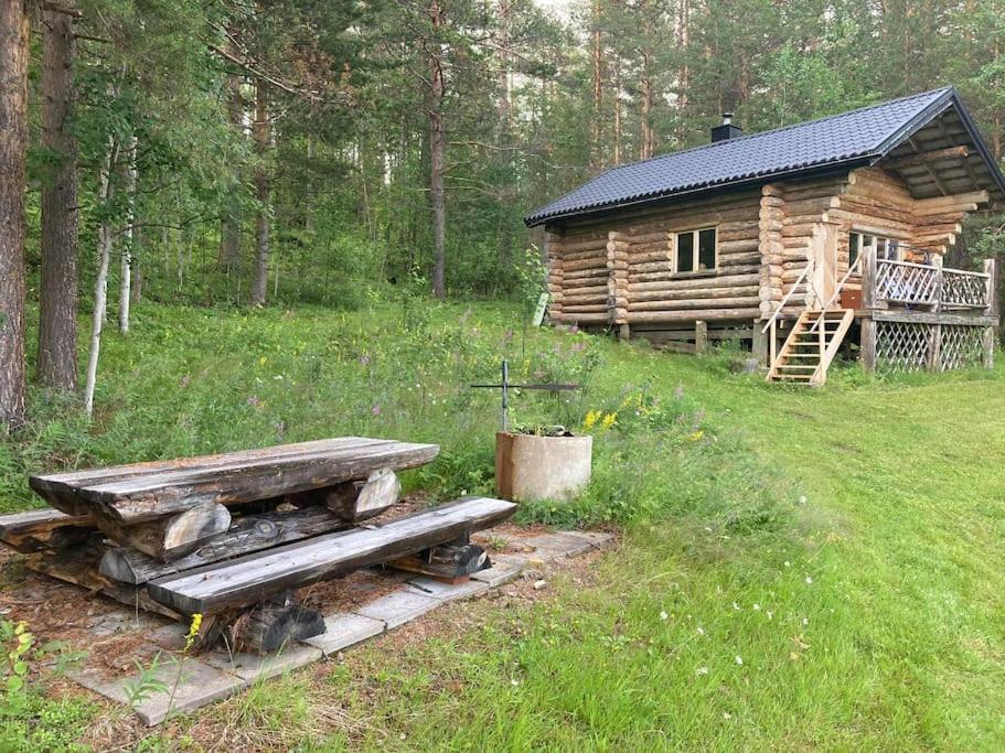 Lakeside Wilderness Cabin Jokkmokk Ngoại thất bức ảnh