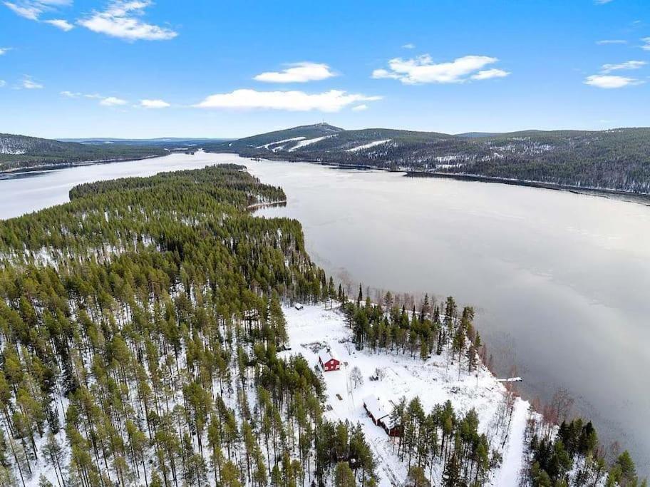 Lakeside Wilderness Cabin Jokkmokk Ngoại thất bức ảnh