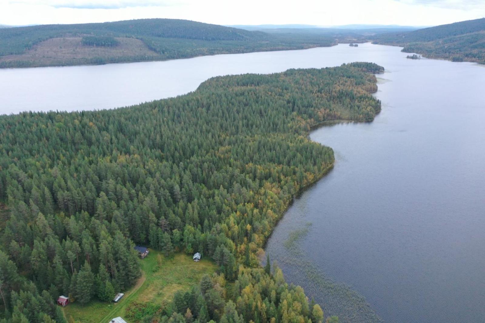 Lakeside Wilderness Cabin Jokkmokk Ngoại thất bức ảnh